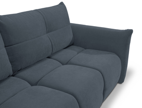 Divano letto in tessuto cinigliato Lisbona 245x110/144 cm