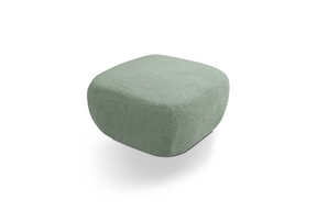 Pouf in tessuto bouclè Madrid 75x39 cm