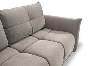 Divano letto in tessuto cinigliato Lisbona 245x110/144 cm