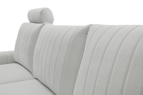 Divano letto angolare in tessuto cinigliato Firenze 251x164 cm