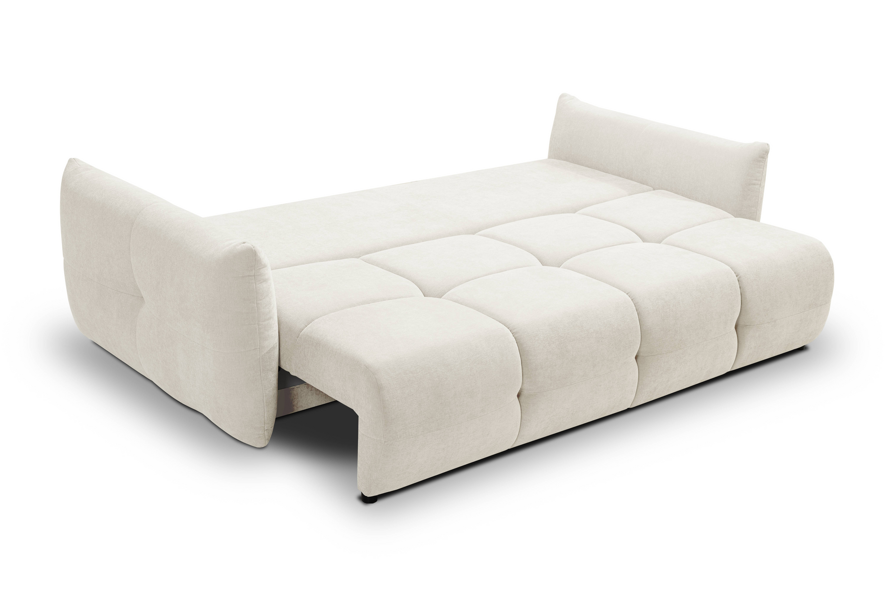 Divano letto in tessuto cinigliato Lisbona 245x110/144 cm