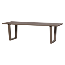 Tavolo da esterno in alluminio Solan 240x75 cm