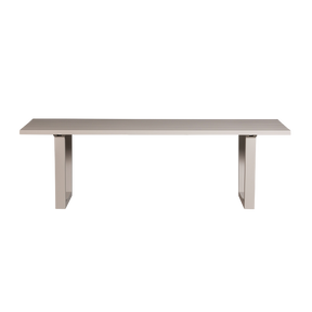 Tavolo da esterno in alluminio Solan 240x75 cm