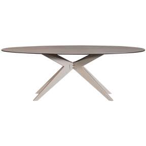 Tavolo da pranzo da esterno in alluminio Elk 220x75 cm