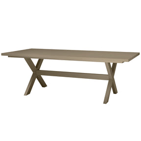 Tavolo da picnic in alluminio Delta 220x75 cm