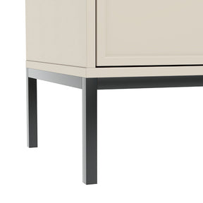 Comodino 2 cassetti cashmere Oslo 50x68 cm