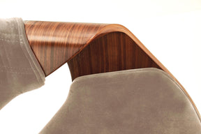 Sedia in legno/tessuto Camilla 56x77 cm