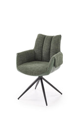 Sedia girevole in acciaio Maly 65x87 cm