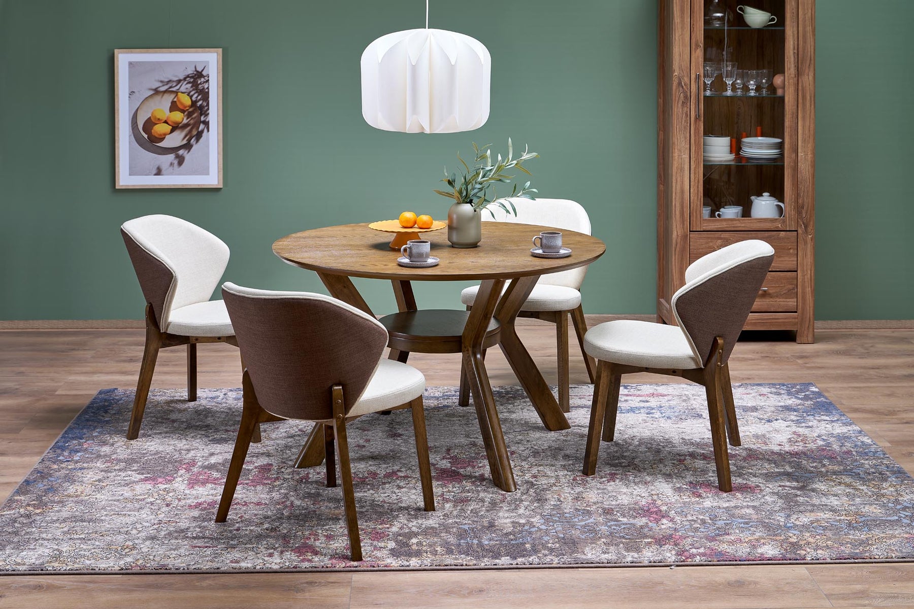 Sedia in legno massello Mona 57x63 cm