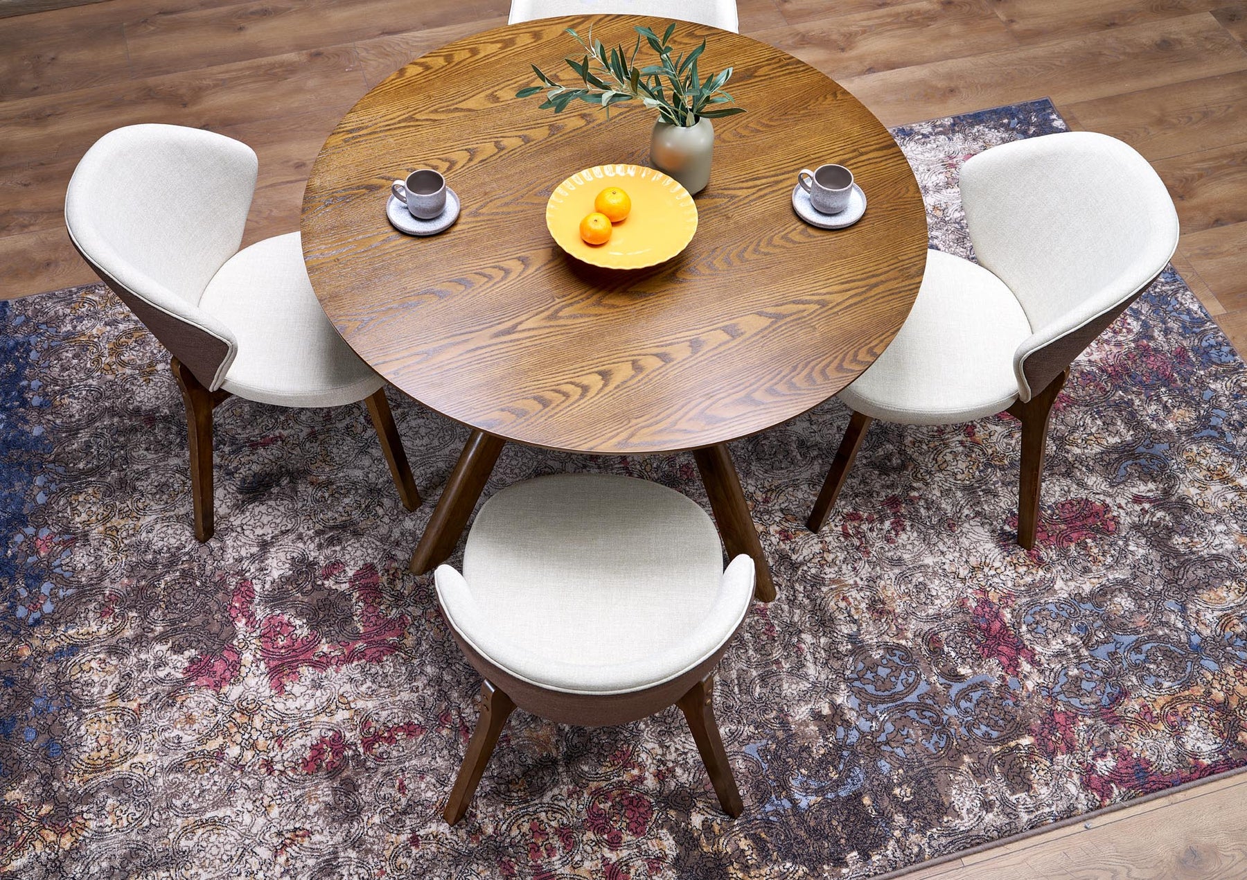 Sedia in legno massello Mona 57x63 cm