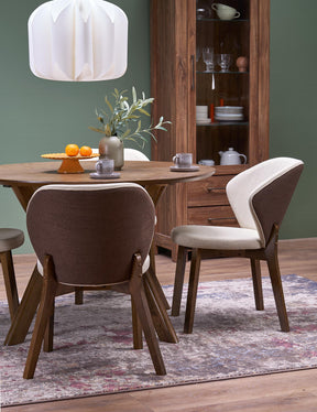 Sedia in legno massello Mona 57x63 cm