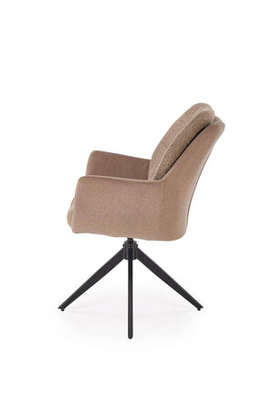 Sedia girevole in acciaio Lavy 65x94 cm