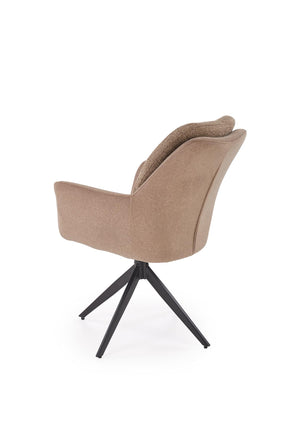 Sedia girevole in acciaio Lavy 65x94 cm