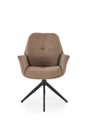 Sedia girevole in acciaio Lavy 65x94 cm
