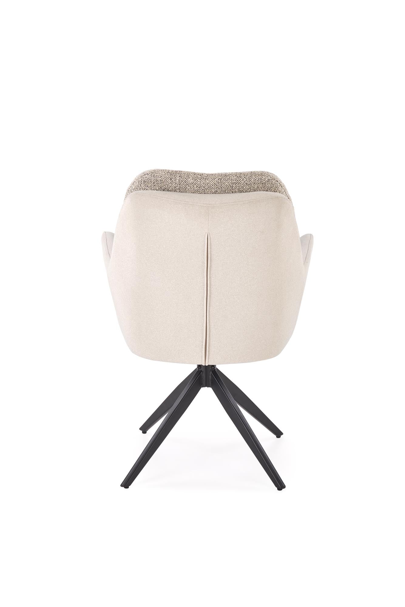 Sedia girevole in acciaio Lavy 65x94 cm