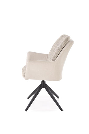 Sedia girevole in acciaio Lavy 65x94 cm
