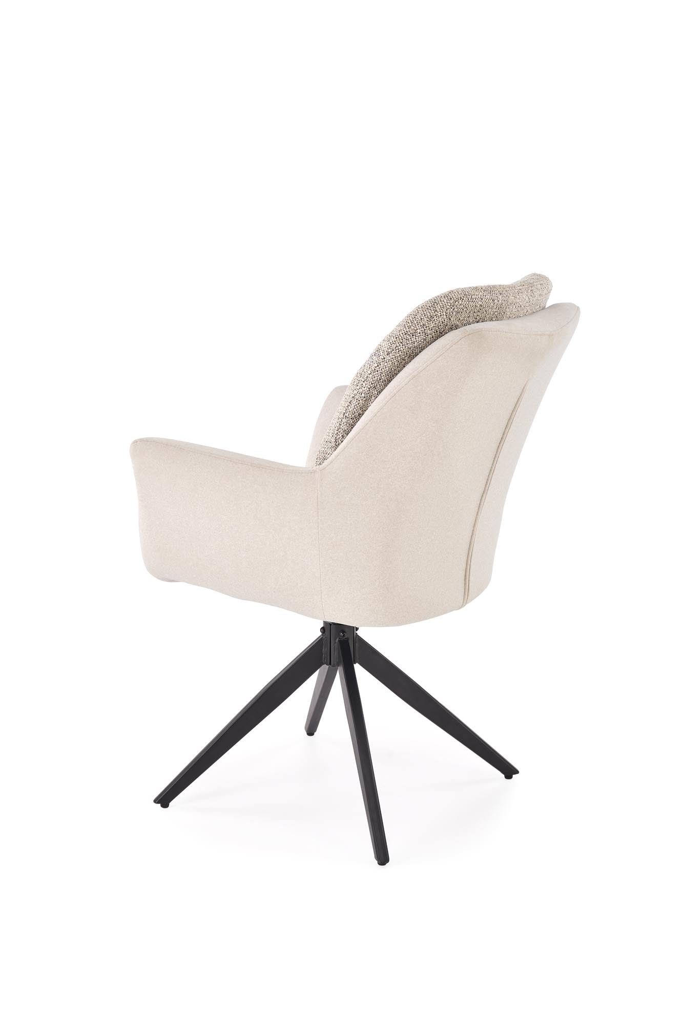 Sedia girevole in acciaio Lavy 65x94 cm