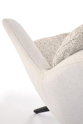 Sedia girevole in acciaio Lavy 65x94 cm
