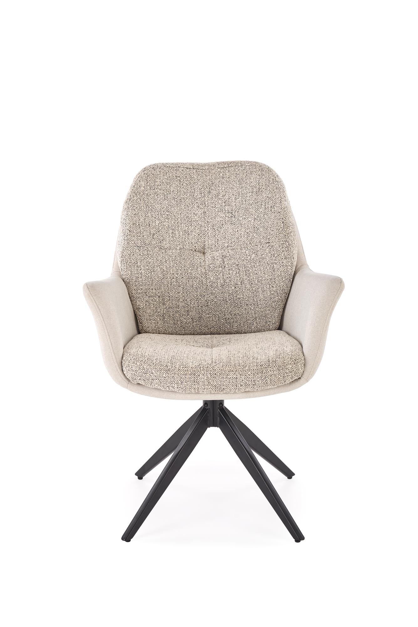 Sedia girevole in acciaio Lavy 65x94 cm