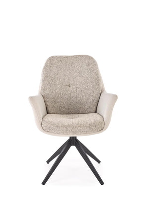 Sedia girevole in acciaio Lavy 65x94 cm