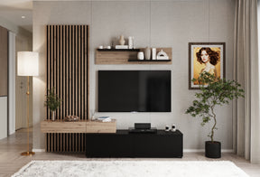 Parete attrezzata - set di 4 elementi Conny