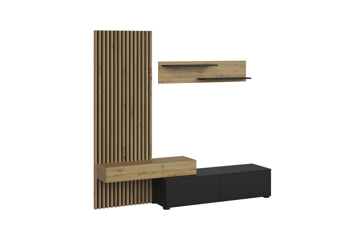 Parete attrezzata - set di 4 elementi Conny