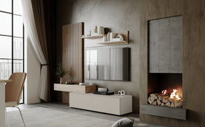 Parete attrezzata - set di 4 elementi Conny