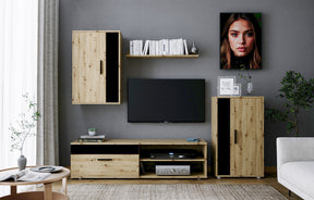 Parete attrezzata - set di 4 elementi Benson