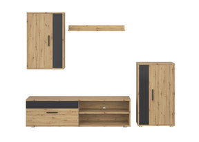 Parete attrezzata - set di 4 elementi Benson