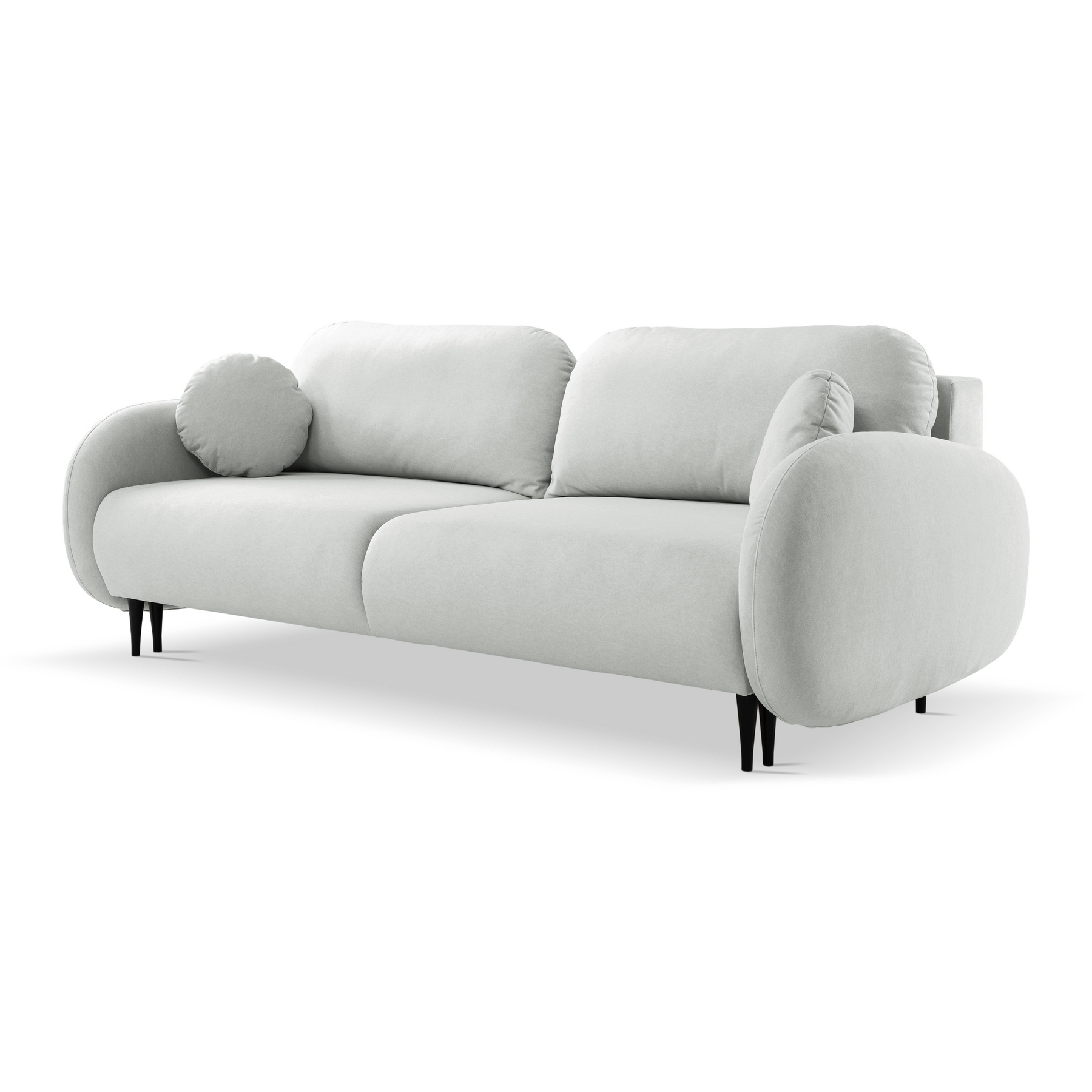 Divano letto in tessuto cinigliato Praga 232x109 cm