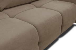 Divano letto in tessuto cinigliato Lisbona 245x110/144 cm