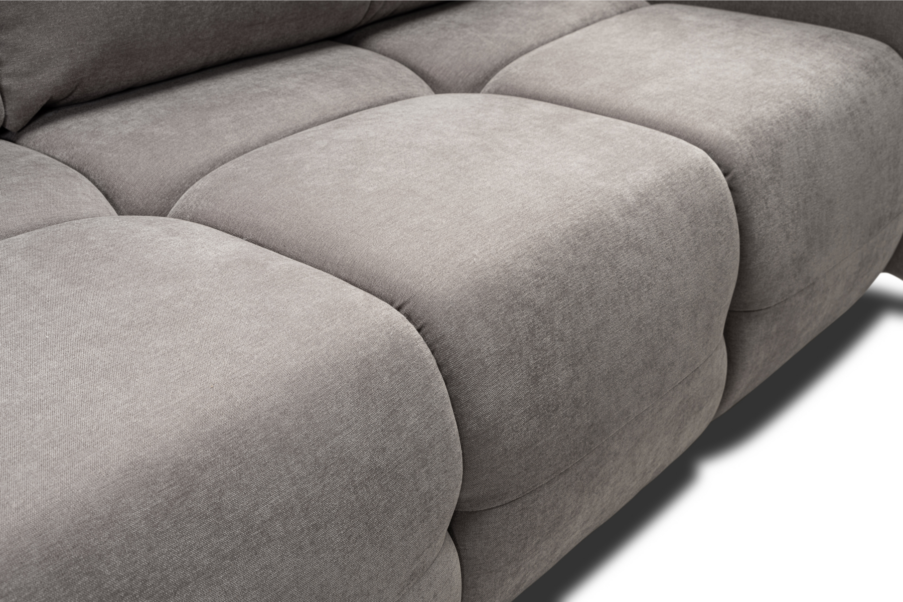 Divano letto in tessuto cinigliato Lisbona 245x110/144 cm