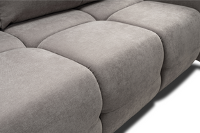 Divano letto in tessuto cinigliato Lisbona 245x110/144 cm