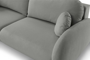 Divano letto in tessuto cinigliato Praga 232x109 cm