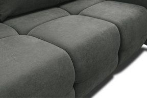 Divano letto in tessuto cinigliato Lisbona 245x110/144 cm