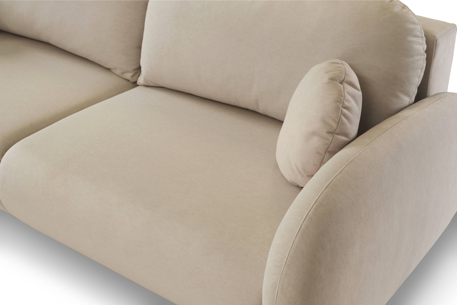 Divano letto in tessuto cinigliato Praga 232x109 cm