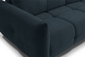 Divano letto in tessuto cinigliato Lisbona 245x110/144 cm