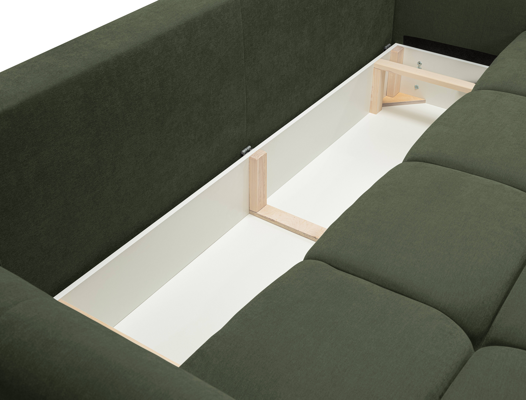 Divano letto in tessuto cinigliato Lisbona 245x110/144 cm