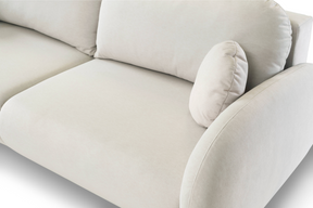 Divano letto in tessuto cinigliato Praga 232x109 cm