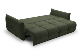 Divano letto in tessuto cinigliato Lisbona 245x110/144 cm