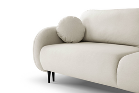 Divano letto in tessuto cinigliato Praga 232x109 cm