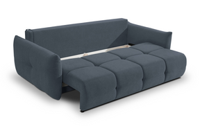 Divano letto in tessuto cinigliato Lisbona 245x110/144 cm