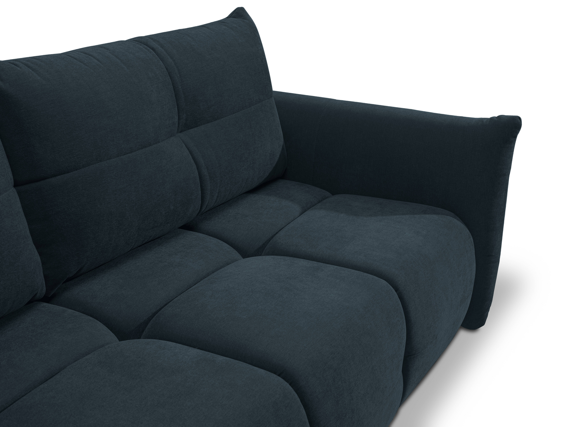 Divano letto in tessuto cinigliato Lisbona 245x110/144 cm