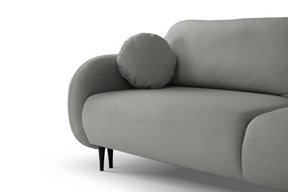 Divano letto in tessuto cinigliato Praga 232x109 cm