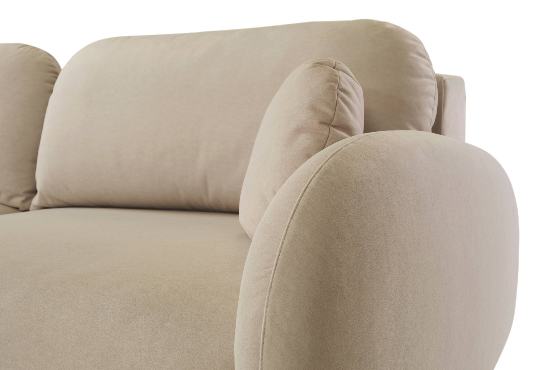 Divano letto in tessuto cinigliato Praga 232x109 cm