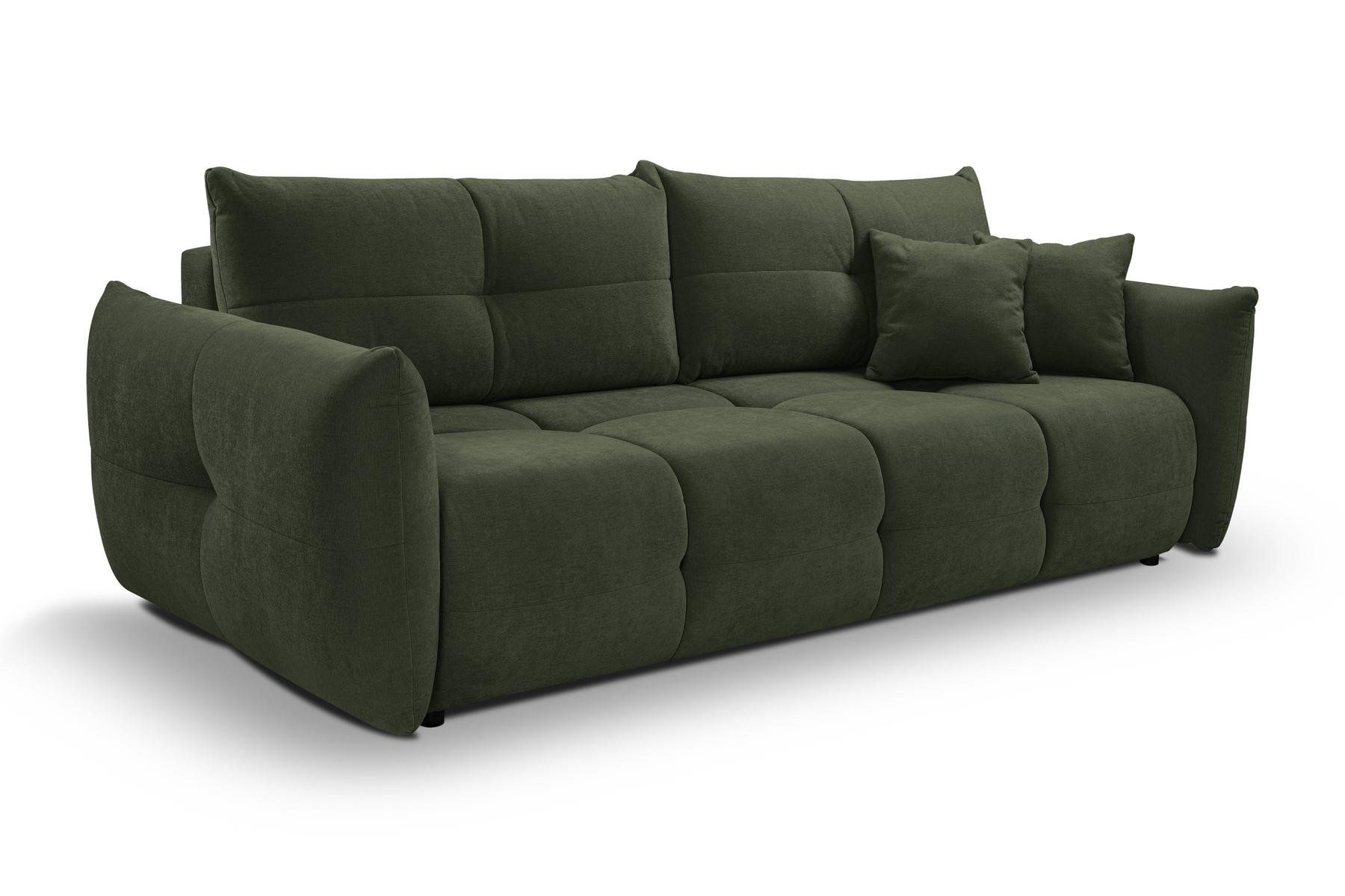 Divano letto in tessuto cinigliato Lisbona 245x110/144 cm