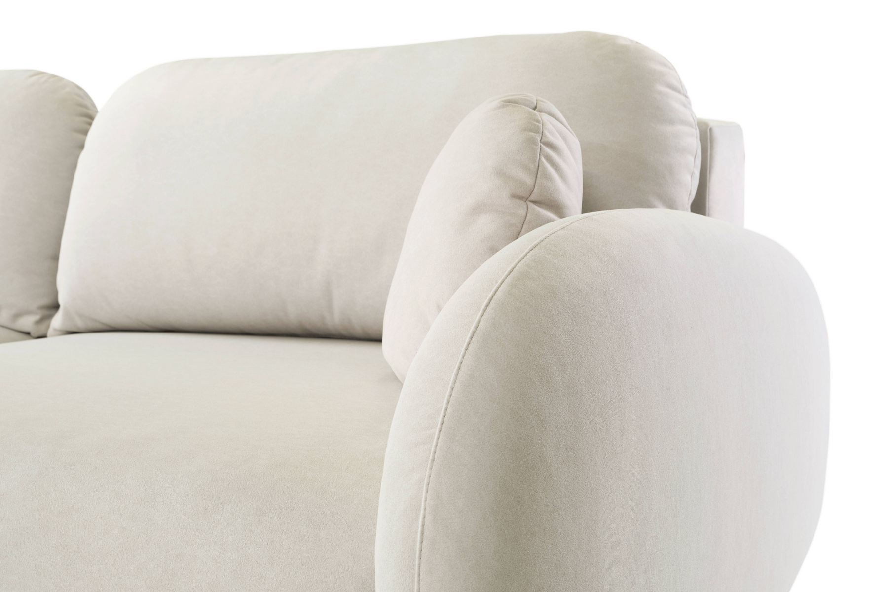 Divano letto in tessuto cinigliato Praga 232x109 cm