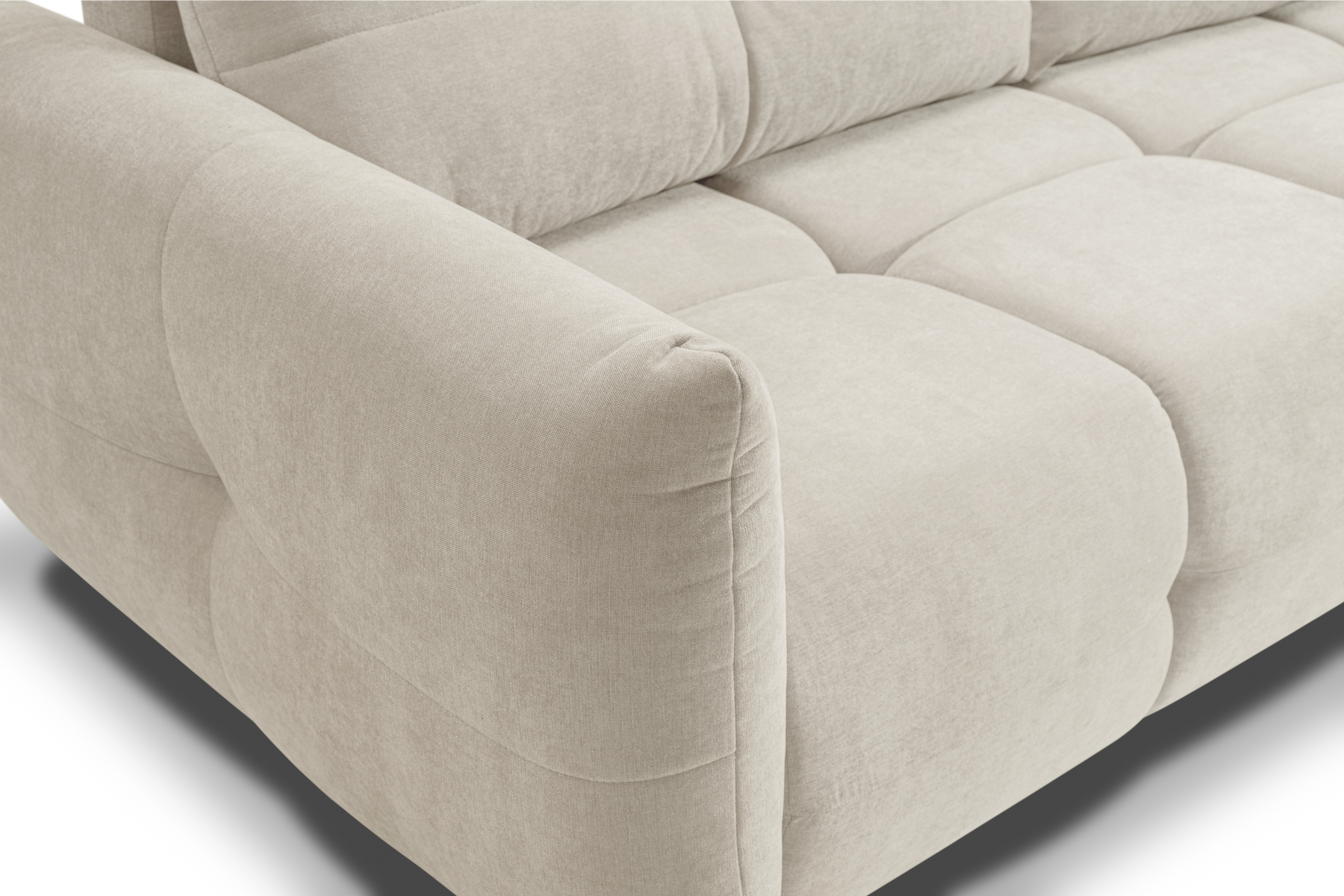 Divano letto in tessuto cinigliato Lisbona 245x110/144 cm