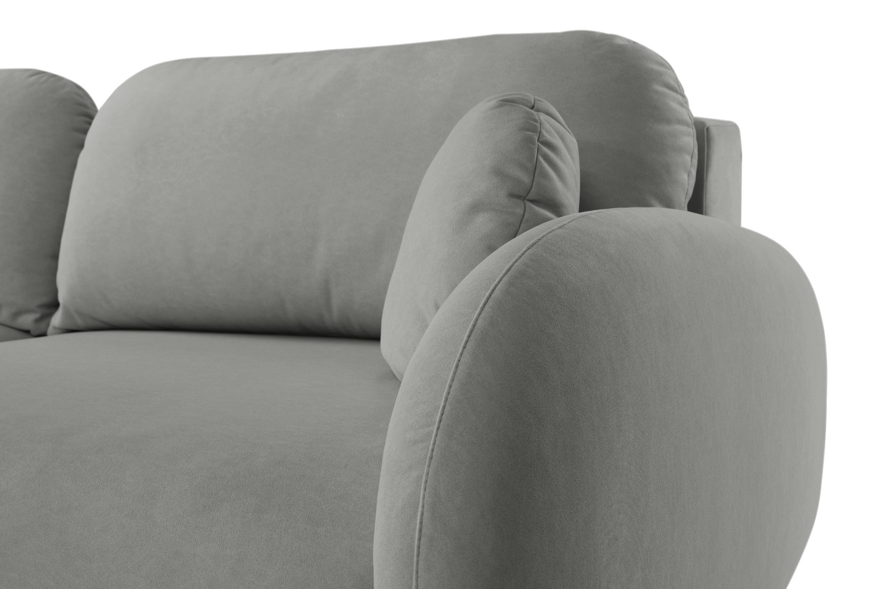 Divano letto in tessuto cinigliato Praga 232x109 cm
