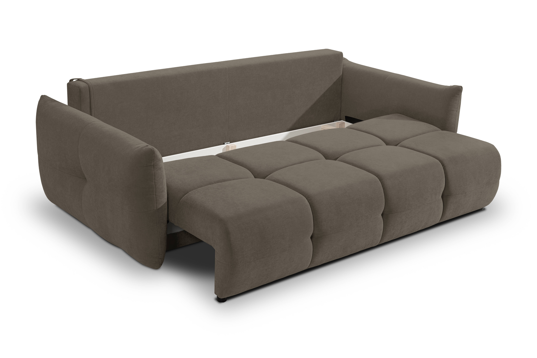 Divano letto in tessuto cinigliato Lisbona 245x110/144 cm